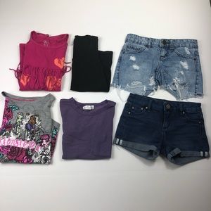 Girls size 7 bundle lot EUC O’Neill Tillys